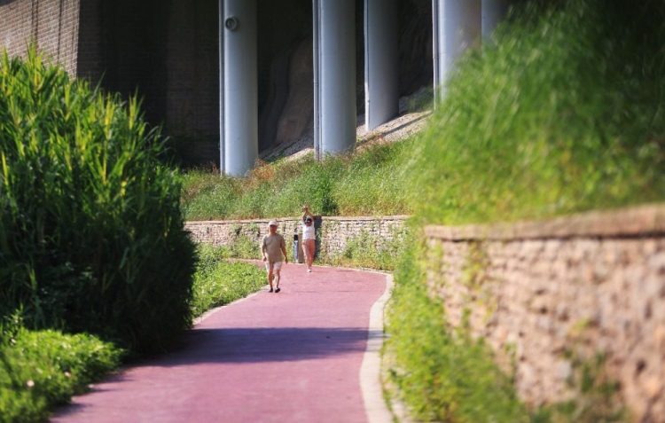 重庆两江四岸添新景 沙滨路中渡口码头景观平台建成开放