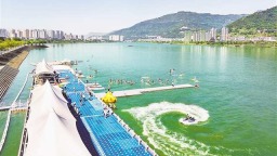 重庆开州：文旅“出圈” 汉丰湖半年揽客422万人次