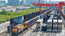 重庆西部陆海新通道上半年开行量同比增幅超25%