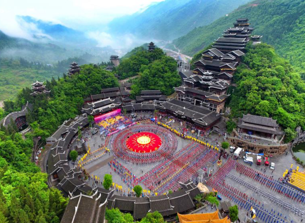 重庆非遗进景区 成为众多游客打卡热点