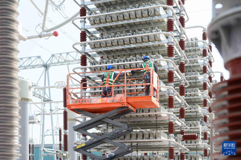 “疆电入渝”工程±800千伏渝北换流站进入攻坚冲刺阶段