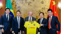 巴西访华代表团与广汽集团代表团会谈 共绘中巴汽车合作新蓝图 位置：资讯+移动端资讯