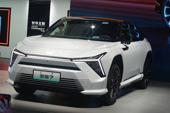 高效纯电架构 续航620公里 东风本田中型SUV—烨S7将3月上市_fororder_东本74