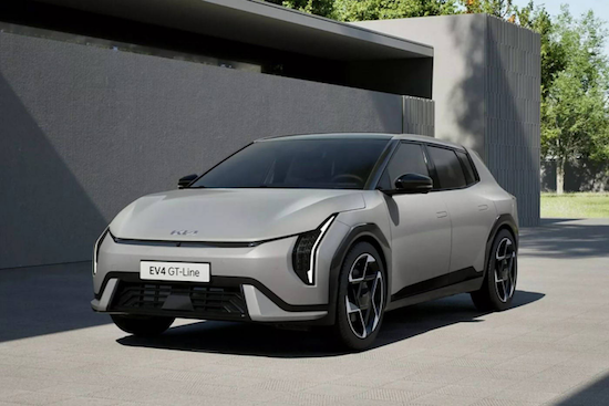 23万元起售 两种造型设计 起亚EV4将2月27日首发_fororder_EV4122