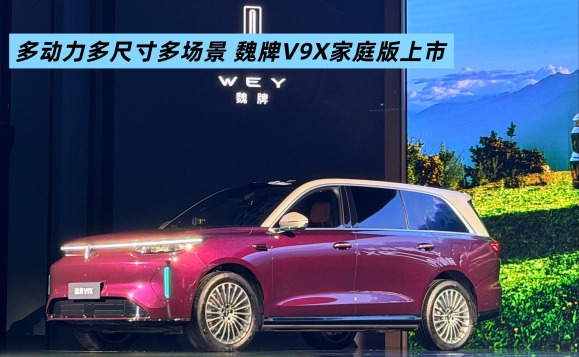 魏牌V9X家庭版上市_fororder_汽车视频图片