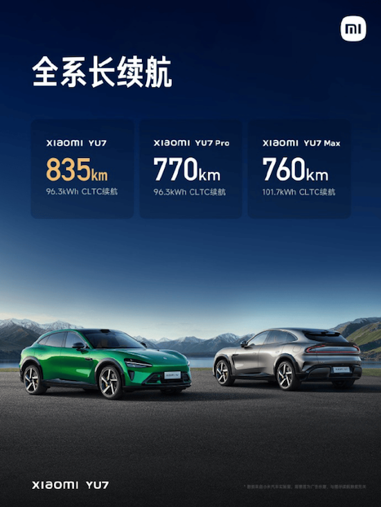 小米首款SUV-YU7正式亮相 25.35万元起售 位置：资讯_fororder_【4】小米首款SUV-YU7正式亮相 25.35万元起售1517