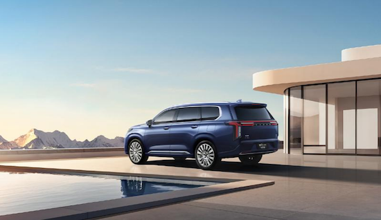 双电机插混 星途揽月C-DM搭载雪豹四驱系统