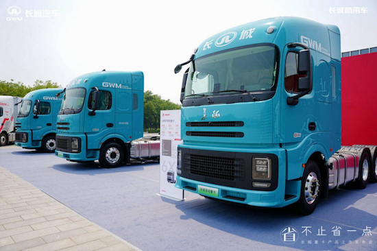 售53.66万元起 长城G系列多款混动重卡亮相 位置：资讯_fororder_【9】售53.66万元起 长城G系列多款混动重卡亮相308