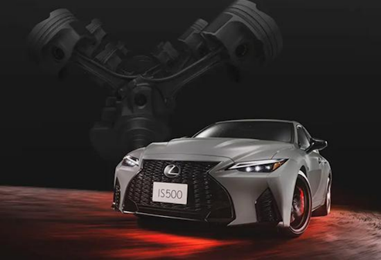搭5.0升V8发动机 雷克萨斯IS500特别版限定发售500台_fororder_【1】搭5.0升V8发动机 雷克萨斯IS500特别版限定发售500台82
