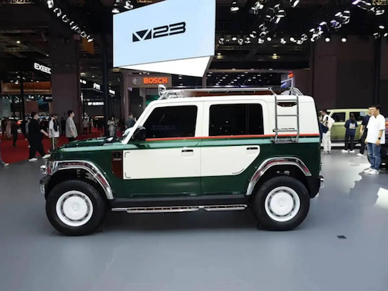 iCAR V23发布复古套件售价  位置：资讯_fororder_【9】iCAR V23发布复古套件售价138