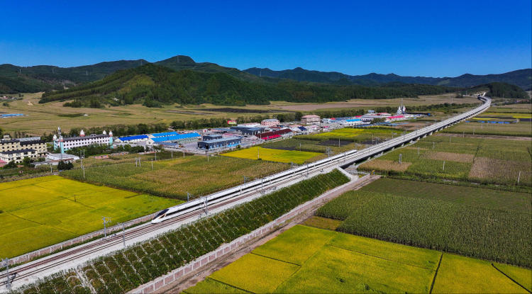 沈白高铁铺就振兴发展康庄大道