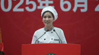 延边大学食堂阿姨深情寄语毕业生