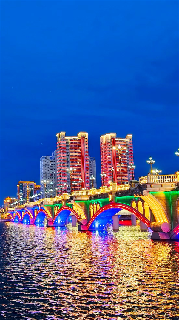 夜色延吉 流光溢彩_fororder_吉林夜色1