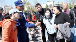 延边州暨延吉市举行“全国防灾减灾日”广场宣传活动