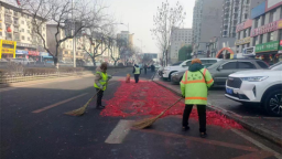 新春走基层丨延吉1300余名环卫工坚守一线 扫出新春“高颜值”