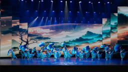 延吉《山河入画来》节目表演惊艳亮相全国中小学生书画比赛颁奖会