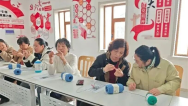 图们市巾帼助边“吉林巧姐”手工编织培训班开班