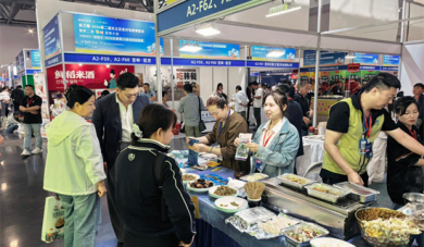 延吉企业亮相良之隆东北亚食材电商节