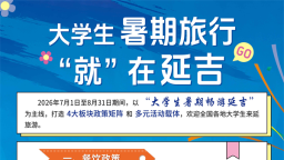 延吉向全国大学生发出暑期旅行邀约