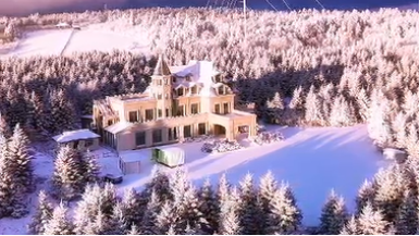 2025秋冬第一场雪 让安图粉调雪岭直接封神