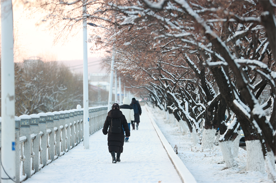 有一种生活叫延吉｜雪落公园景如画 延吉冬日韵悠长_fororder_吉林有一种生活叫延吉2