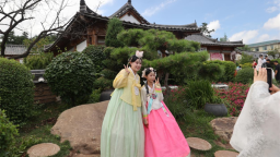 暑期，延吉中国朝鲜族民俗园旅拍再火