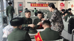 长春市军供站开展“情暖老兵、共庆元宵”活动