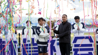 延吉市队以三球完胜登顶吉林省社会足球联赛总决赛