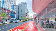 红色“缎带”穿城过 延吉BRT绘就便民交通新图景