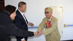 延边州退役军人事务局走访慰问抗美援朝老战士