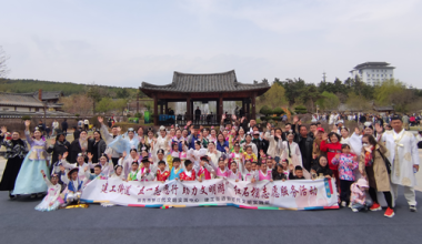 延吉市建工街道志愿者为家乡文旅“上大分”
