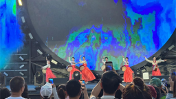 延吉：中国朝鲜族民俗园开园4周年演出火热上演