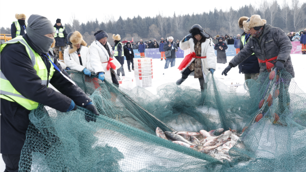 看千年冬捕 品生态净月 净月潭首届“潭鱼飞雁”冬捕渔猎系列文化活动开启