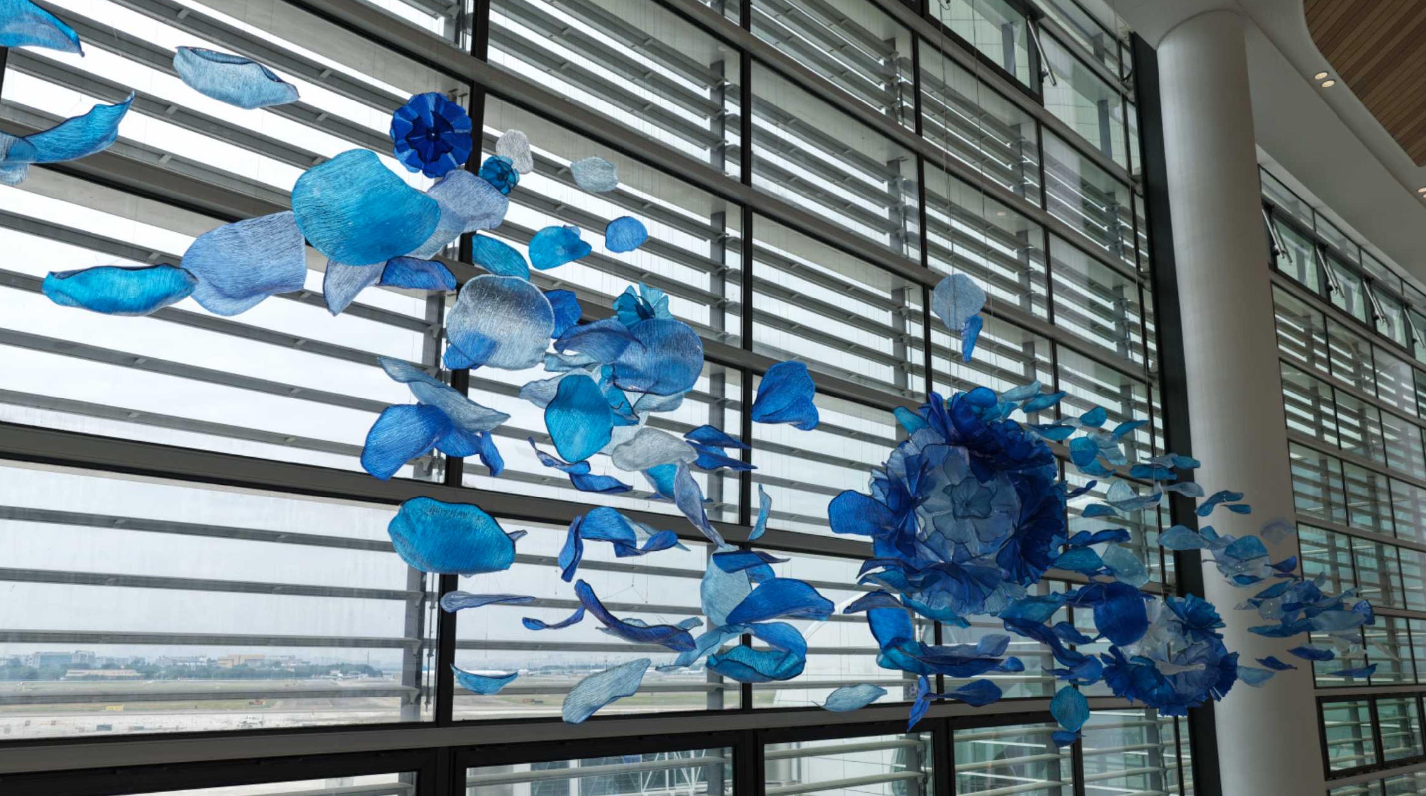 在广州白云机场T3邂逅公共艺术，每一处都是岭南与世界的温柔对话_fororder_9