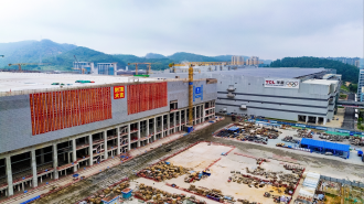 广州黄埔：刷新速度 TCL华星t8项目提前封顶