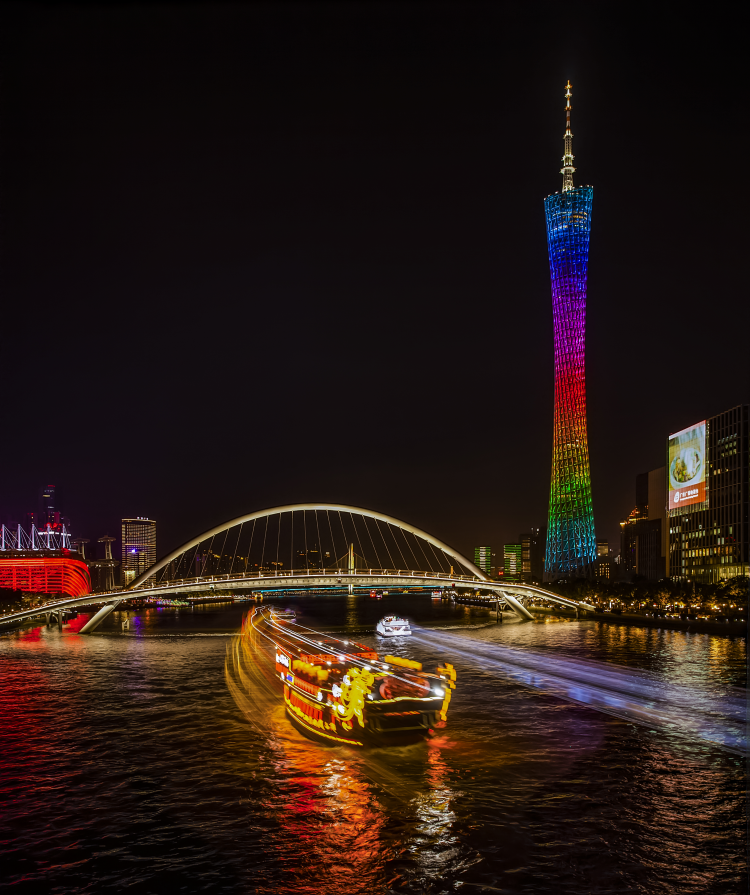 珠江潮涌夜未央：广州“商旅文体”融合解锁夜间经济新密码_fororder_珠江1