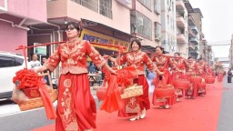 今年重阳，白云钟落潭别样温暖