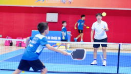 广州从化9名青少年亮相中国-东盟匹克球训练营