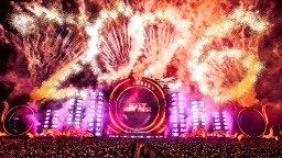 万人共迎新年，电音烟花耀南沙