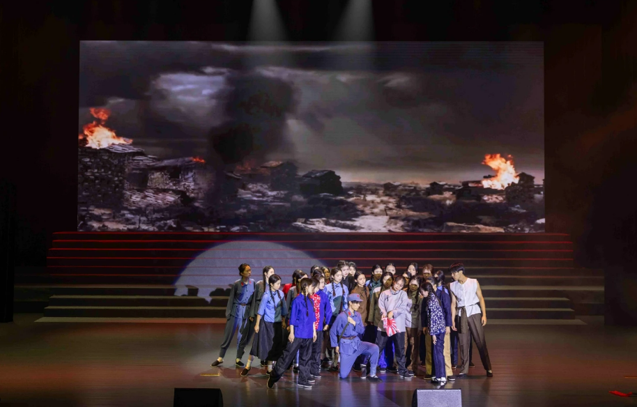 史诗首演！华珠师生倾力创演《胜利之歌》献礼抗战胜利80周年_fororder_1751088372448