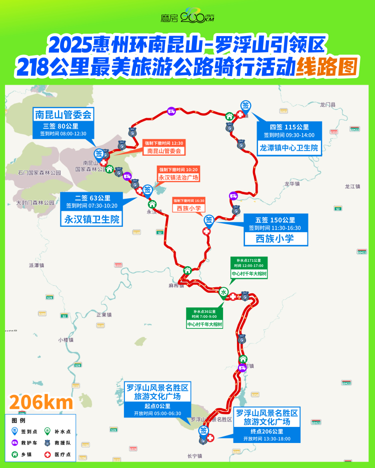 惠州环南昆山—罗浮山引领区218公里最美旅游公路建成通车暨骑行活动启动_fororder_图片6