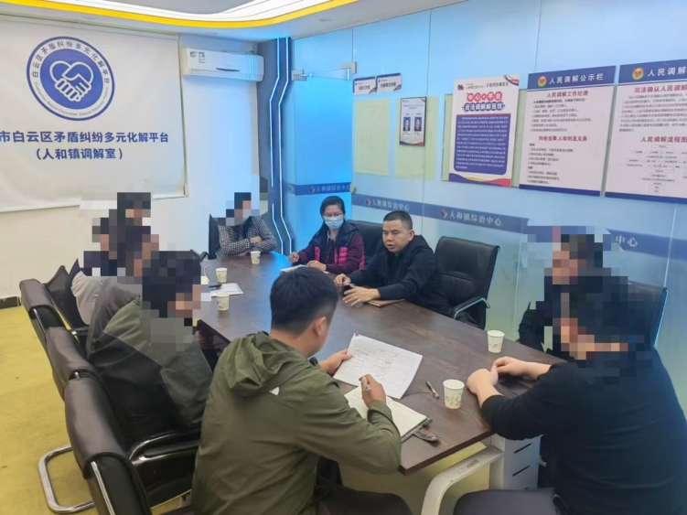 广州人和镇：实现重大项目高速推进与社会大局和谐稳定双赢局面
