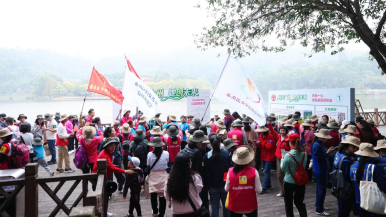 “绿美广州·她创未来”2026年公益健步行活动在番禺开启