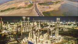 “揭”势五年：四张图解码奋进之路 滩涂上“种”出千亿石化“森林”