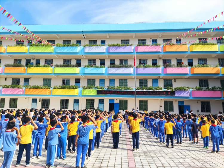 广东省广宁县老区小学外貌焕然一新_fororder_图片11