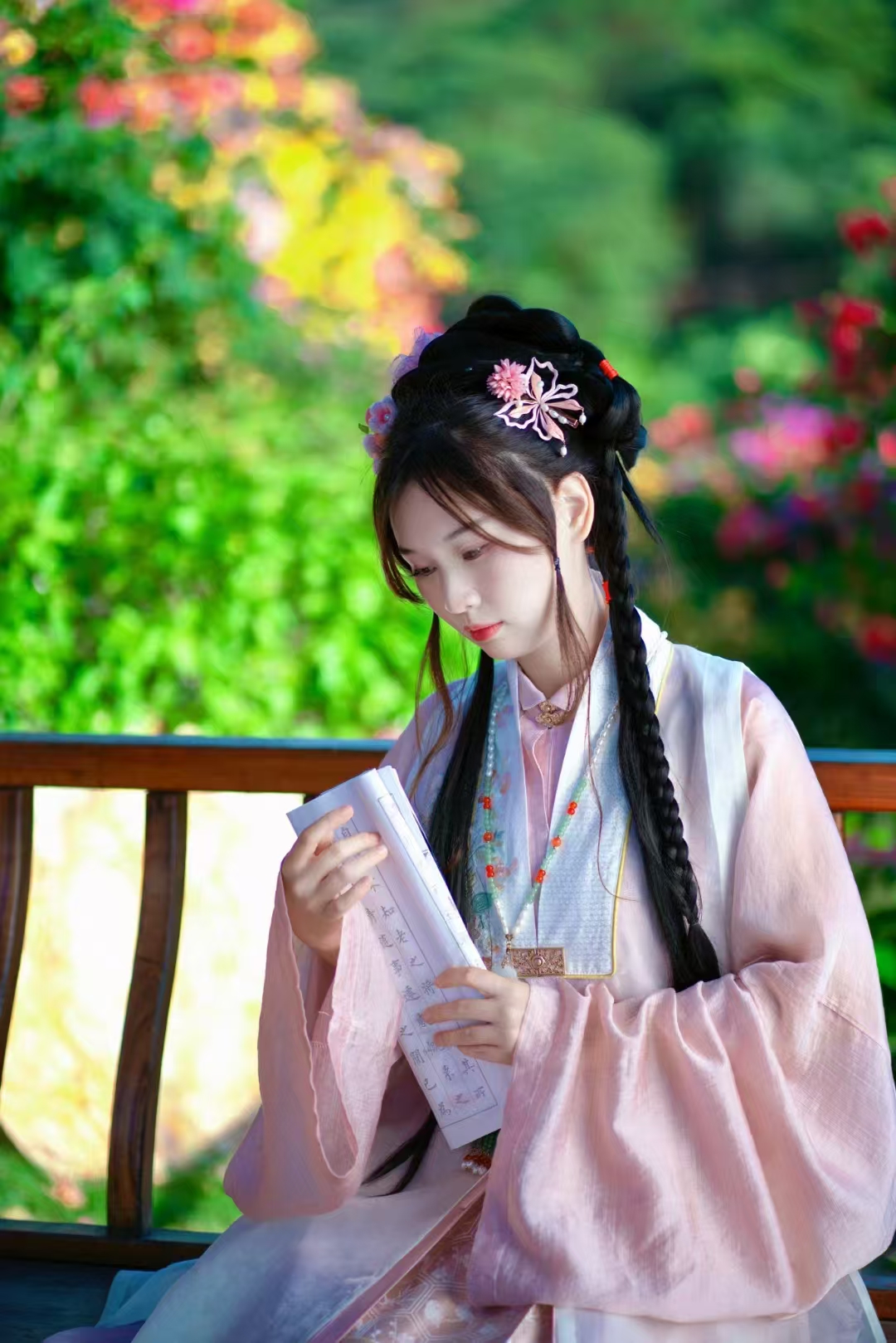 广州：“花”都开好了！花漾等你来_fororder_汉服