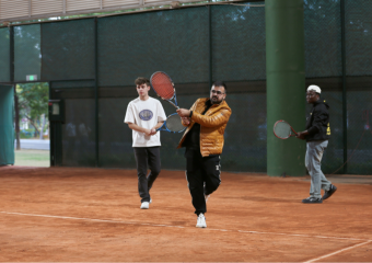 网球为媒促文化交流 国际主播网红点赞南沙国际化运动氛围