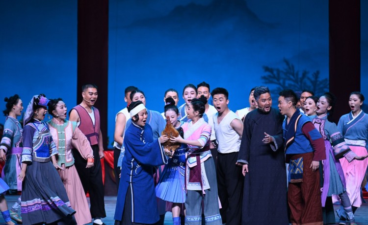 民族歌舞剧《山河同心》首演掠影