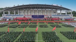 贵州民族大学举行2026级新生开学典礼暨军训动员大会