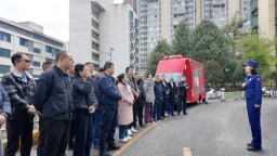 贵阳市白云区消防救援局召开高层建筑火灾现场警示会
